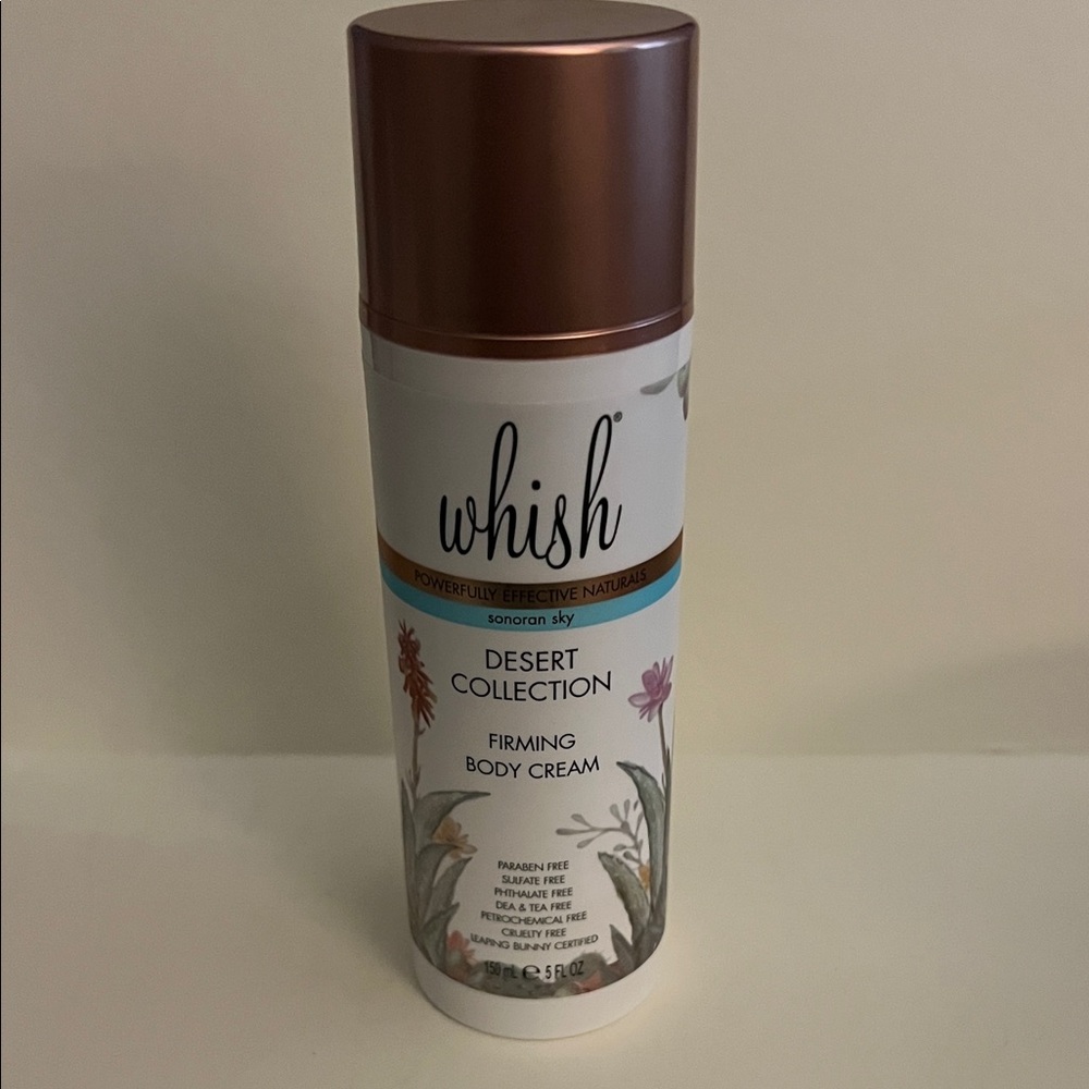 Whish Sonoran Sky Firming Body Cream with Floral Design